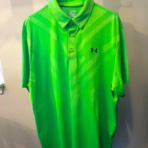 Under Armour Golf Shirt XXL (coolest shirt ever) perforated material